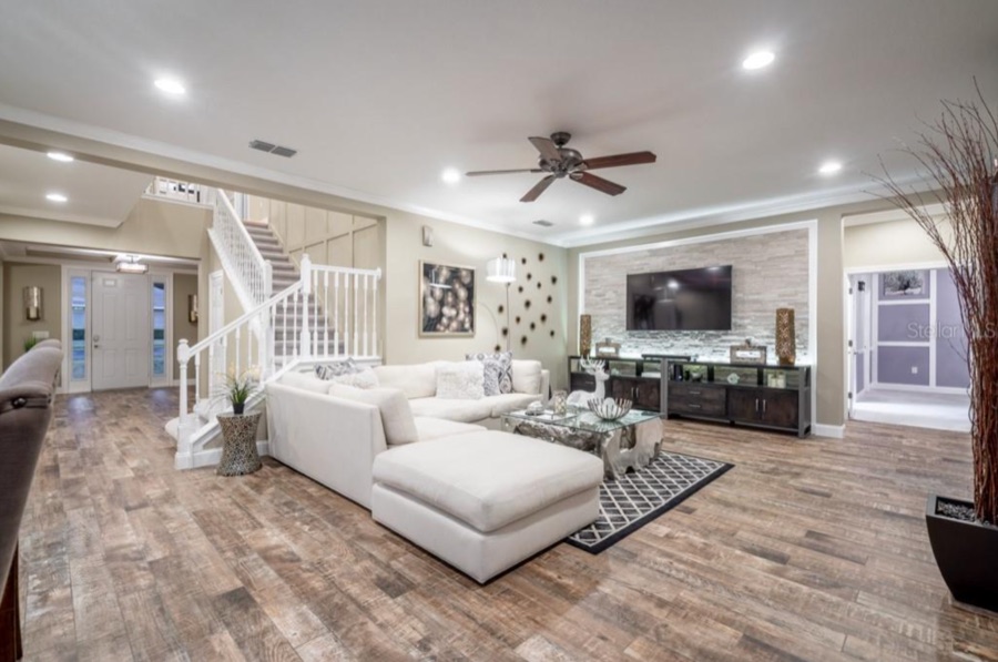 Tree Meadow living room, listing photo by Danny Nguyen